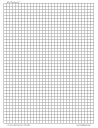 Gray Graph Paper, 1/inch Gray, Legal