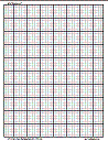 Black&LightGray 25 by 5 mm Linear Engineering Graph Paper, Letter