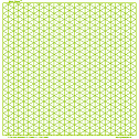3 Dimensional Graph Paper, 10mm Green, , Land Letter