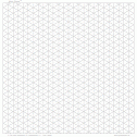 Isometric Paper, 10/inch Watermark, Square Land A4