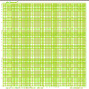 Log Log Plots - Graph Paper, Green 1V2H Cycle, Square Landscape Legal Graphing Paper