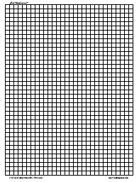 4 Per Inch Black Linear Cartesian Grid Graph Paper | Chart Paper - Letter