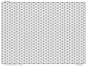 Isometric Grid Paper, 3mm Gray, Full Page Land Letter