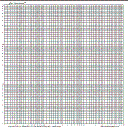 Log Plot - Graph Paper, Gray 2 Cycle, Square Portrait A3 Graph Paper